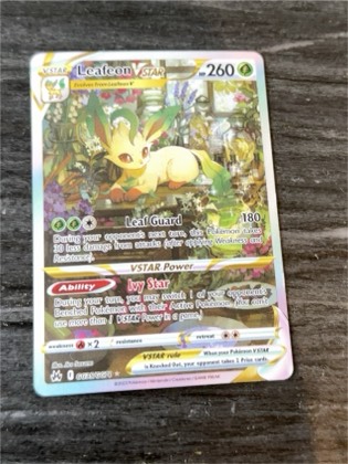 Leafeon VSTAR graded 6 & below