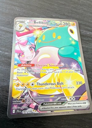 Iono's Bellibolt ex, graded 9.0