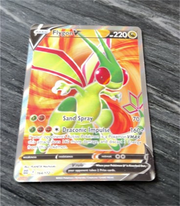 Flygon V (Full Art), graded 7.0