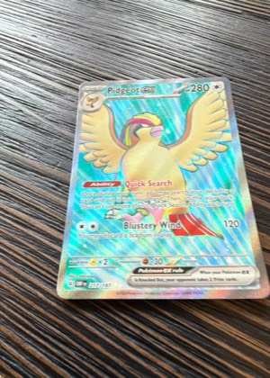 Pidgeot ex, graded 9.0