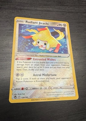 Radiant Jirachi, graded 8.5