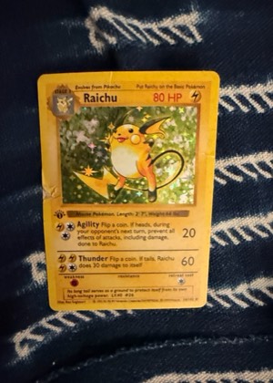 Raichu, graded 2.5