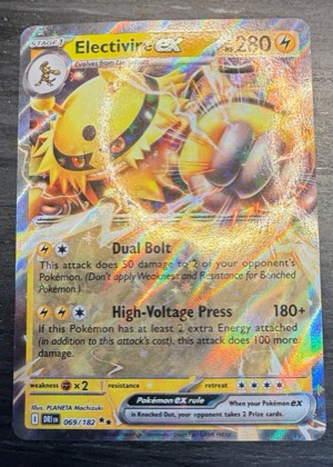 Electivire ex, graded 9.0