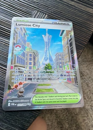 Lumiose City - 111/088 graded 8.5