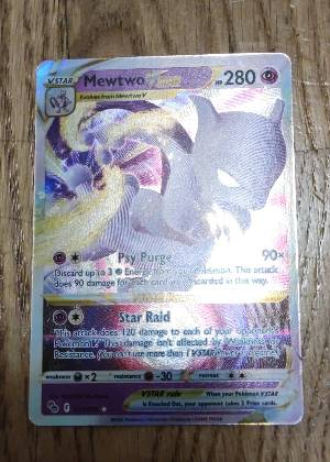 Mewtwo VSTAR, graded 8.0