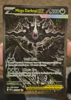 Mega Darkrai ex, graded 8.0