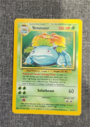 Venusaur graded 8.5