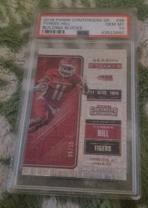 Tyreek Hill, graded 10.0