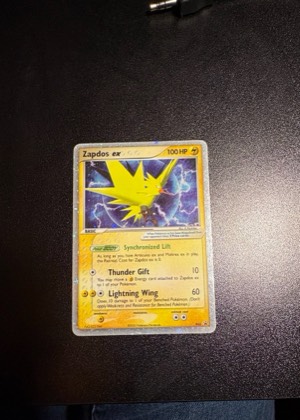 Zapdos ex - 033 (EX Collector's Window Tins), graded 9.0