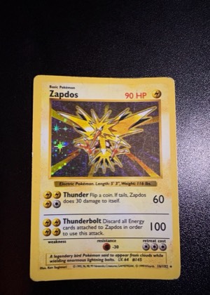 Zapdos graded 6 & below