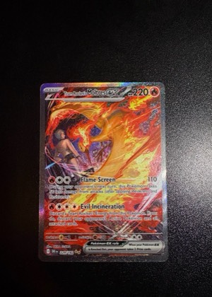 Team Rocket's Moltres ex, graded 9.0