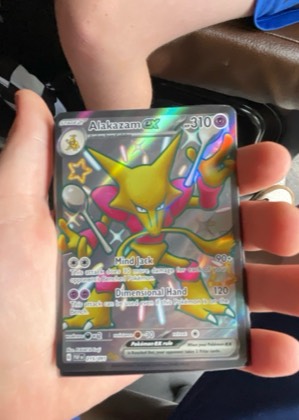 Alakazam ex graded 8