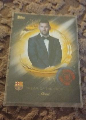 Lionel Messi, graded 7.5