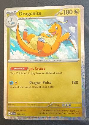 Dragonite, graded 9.0