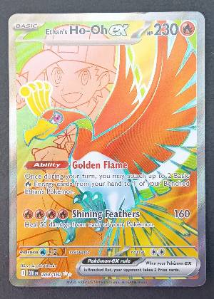 Ethan's Ho-Oh ex graded 9