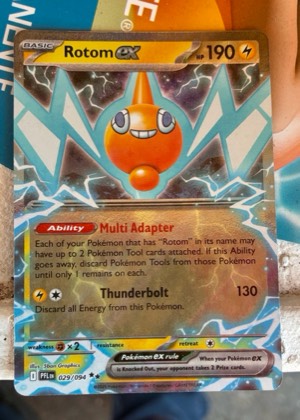 Rotom ex, graded 9.5