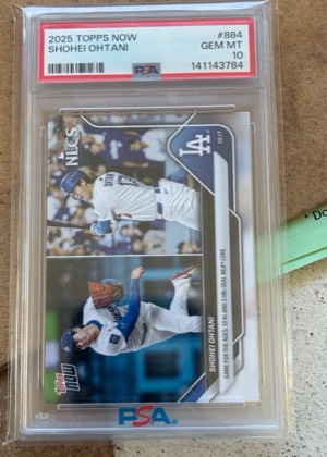 Shohei Ohtani, graded 10.0