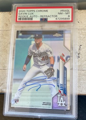 Gavin Lux, graded 9.0
