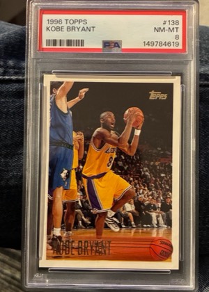 Kobe Bryant, graded 8.5