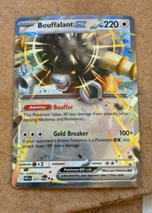 Bouffalant ex, graded 9.0