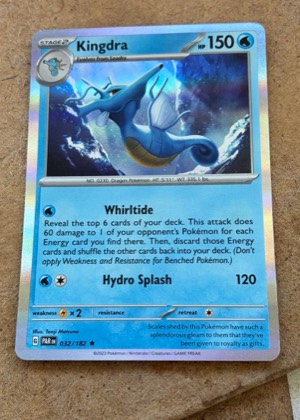 Kingdra, graded 9.5