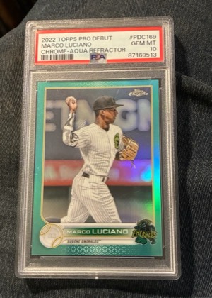 Marco Luciano, graded 10.0