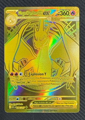 Mega Charizard Y ex, graded 9.0