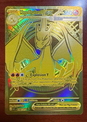 Mega Charizard Y ex, graded 9.0