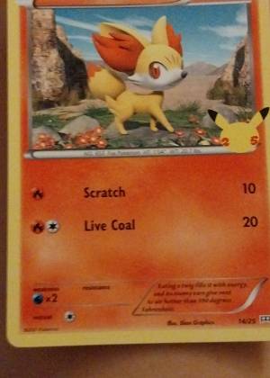 Fennekin, graded 7.5