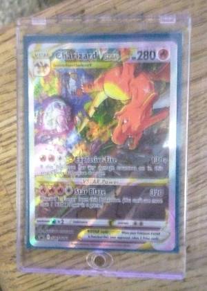 Charizard VSTAR (Secret) graded 9