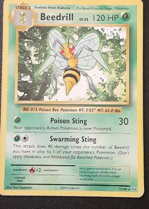 Beedrill, graded 8.5