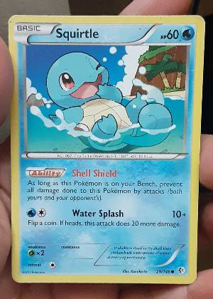 Squirtle, graded 7.5