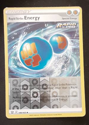 Rapid Strike Energy, graded 9.0
