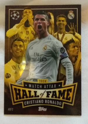 Cristiano Ronaldo, graded 9.5