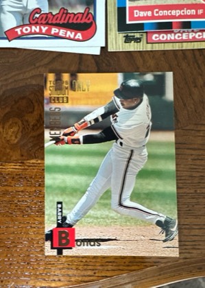 Barry Bonds, graded 9.0