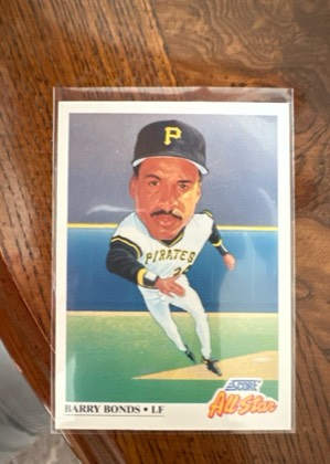 Barry Bonds, graded 9.0