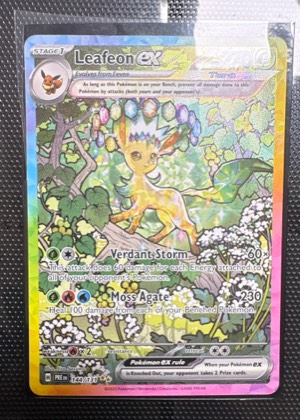 Leafeon ex, graded 8.5