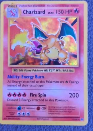 Charizard, graded 8.0