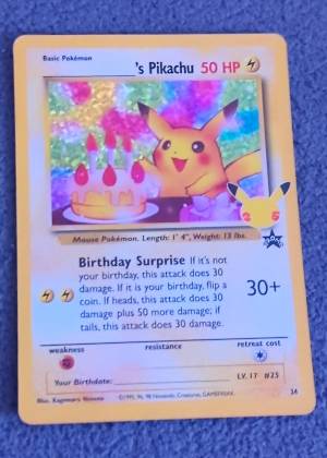 ______'s Pikachu, graded 6.0