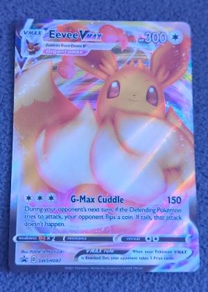 Eevee VMAX - SWSH087, graded 8.5