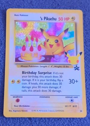 ______'s Pikachu, graded 6.0