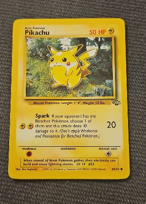 Pikachu, graded 7.5