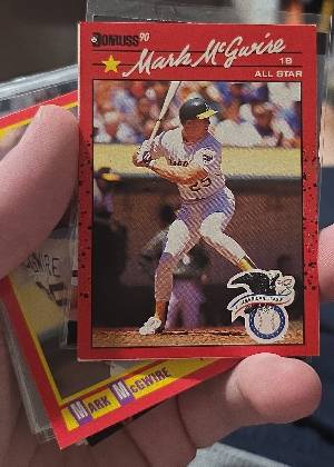 Mark McGwire, graded 8.5