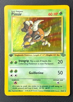 Pinsir, graded 9.0