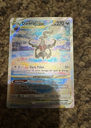 Darkrai VSTAR graded 8.5