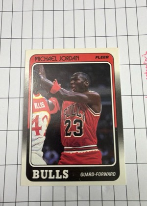 Michael Jordan, graded 8.5