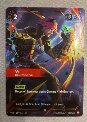 Vi, Destructive, graded 9.0