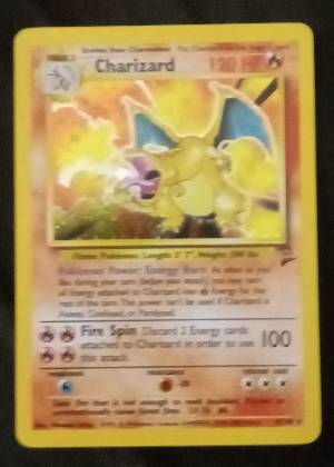 Charizard graded 6 & below