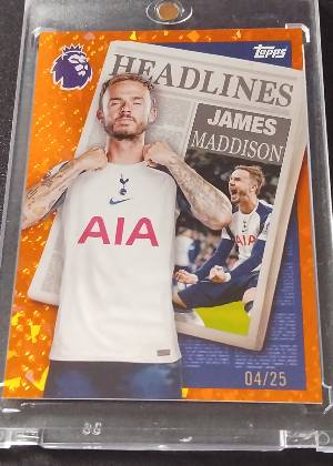 James Maddison, graded 9.5
