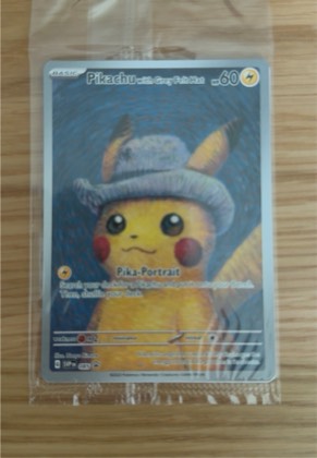 Pikachu with Grey Felt Hat graded 9.5